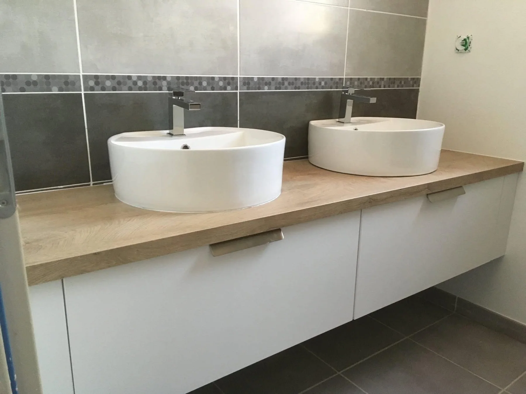 Salle de bain double vasque