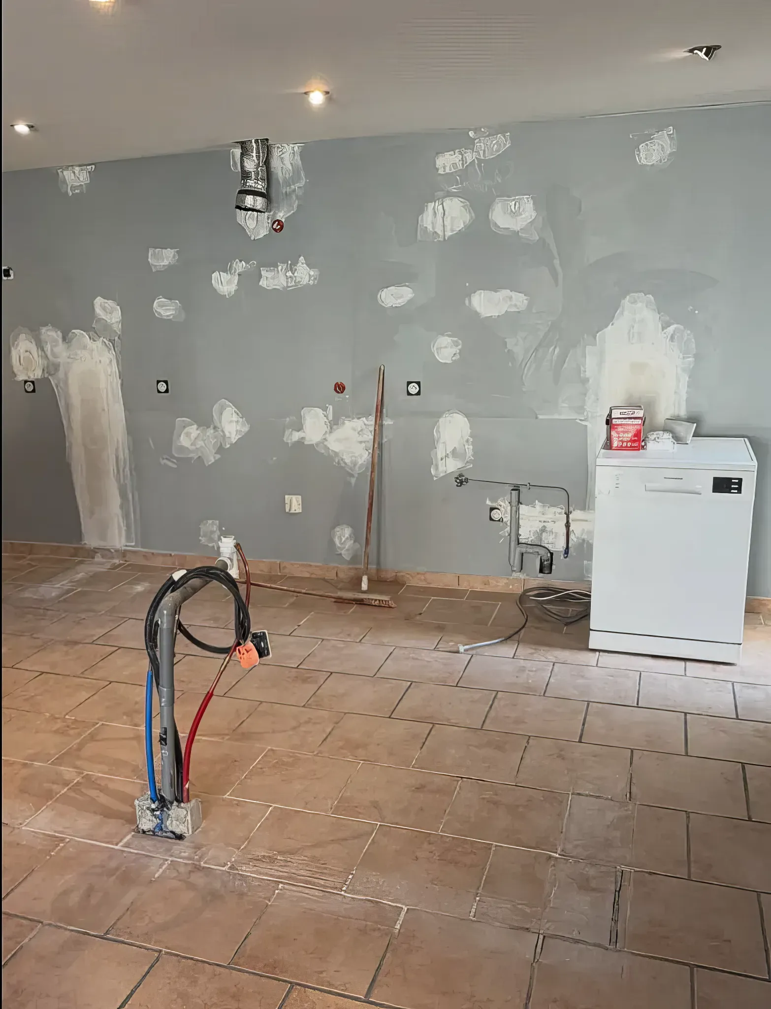 Agencement en chantier